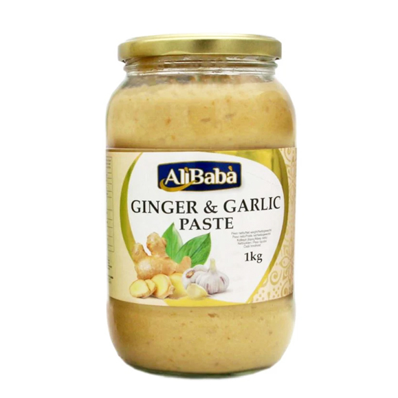 Ginger & Garlic Paste - Ali Baba -ada rosoner pest - Ingwer-Knoblauch-Paste